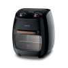 Kenwood Air Fryer Oven 11L 2000W Multi-Functional Air Fryer Cum Microwave Oven For Frying Grilling Broiling Roasting Baking Toasting Heating And Defrosting HFP90.000BK