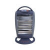 Decakila Room Heater 1200W 3 Heating Levels Oscillation Function Adjustable Thermostat Instant Heating Automatic Tip Over Protection Light Weight KEFH001B