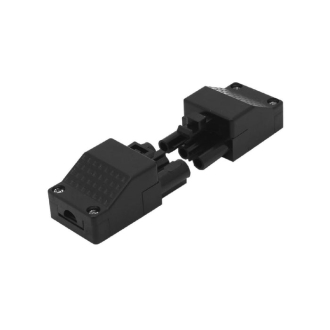 Tronic Connector with Button (L+N+E) 16Amps 3 Way Wire