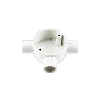 Tronic Junction Circular Box 3 Way