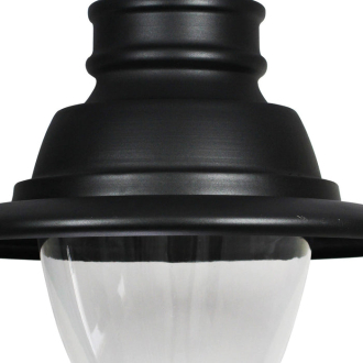 Tronic Black Garden Light Without Pole