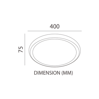 Tronic Decorative LED Changeable (3 Shades) Light