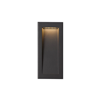 Tronic Black LED Wall Light