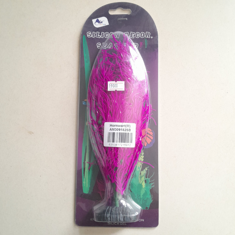 Plastic Plant Hornwort Silicon Aquarium Décor 2 Plastic Plant Hornwort Silicon Aquarium Décor