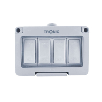 Tronic Waterproof 4 Gang 2 Way