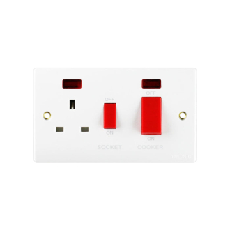 Tronic Cooker Control Unit With Switch Socket