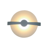 Tronic 5 Watts Circular Modern White wall light