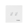 Tronic 2 Gang Data Socket