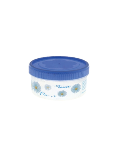Cello Plastic Container Jar 500ml Printed (Pack of 12)