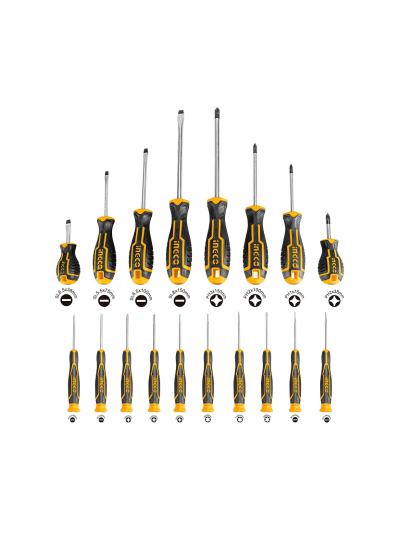 Ingco Screwdriver And Precision Screwdriver Set 18pcs HKSD1828