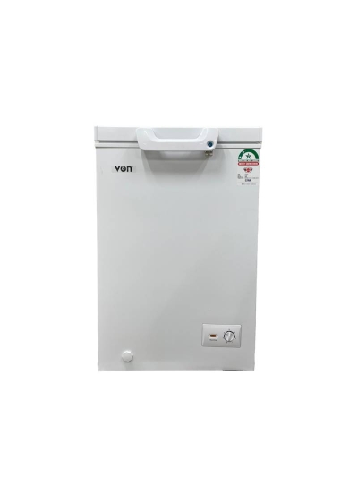 Von Chest Freezer 98L, White Single Door VAFC10DHW