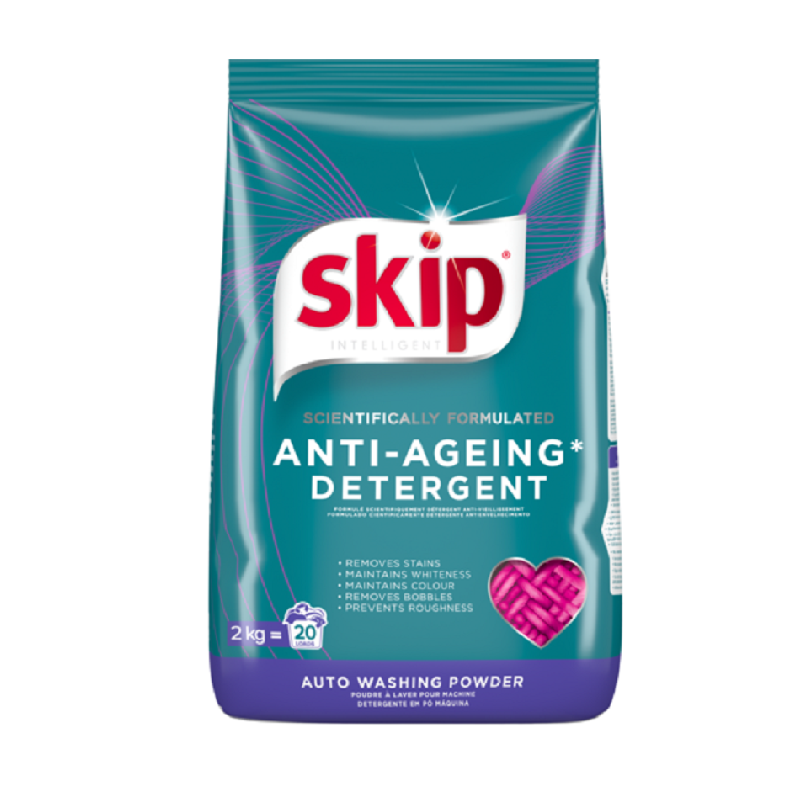 Skip Washing Powder Auto 2kg Pack of 3 SWP01 - Image 2