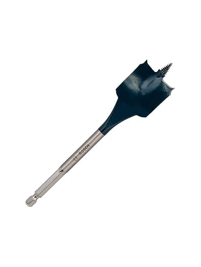 Bosch Speed Flat Drill Bit, Hex Shank, 32mm x 152mm, Blue 2608595498 (Pack of 10Pcs)