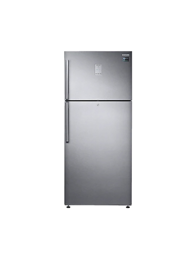 Samsung Fridge 439L Digital Inverter, Double Door, Top Freezer, Twin Cooling Plus, TMF, DIT, Air Hygienically, LED Lighting, Silver RT56K5341/RT43K6341