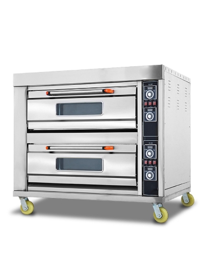 Generic Commercial Electric Baking Oven 2 Door 4 Trays