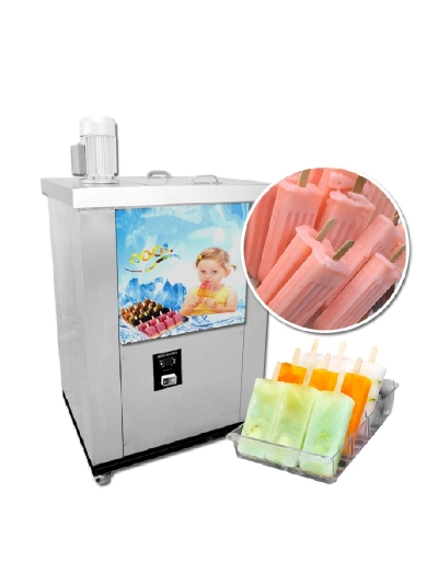 Generic Commercial Ice Lolly Making Machine Double Tray 80pc