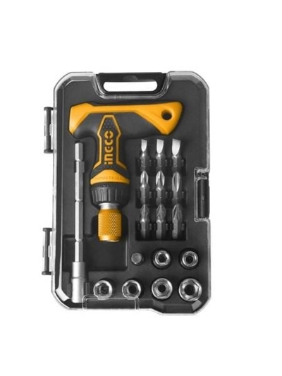 Ingco T-handle Wrench Screwdriver 24pcs Set HKSDB0188