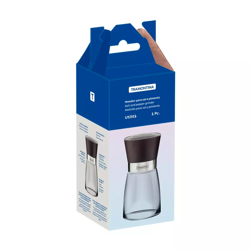 Tramontina Utilitá Ceramic Glass Salt & Pepper Grinder 25688/000 - Image 4