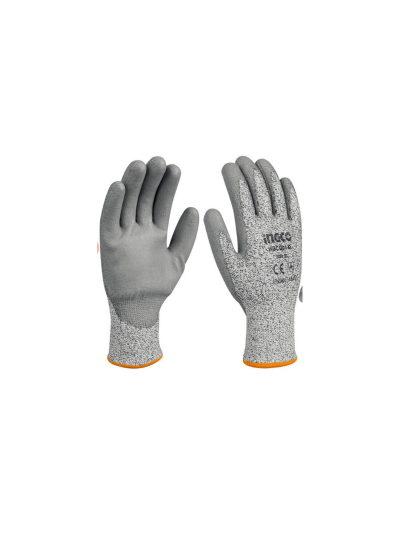 Ingco Cut Resistance Gloves XL with HPPE Shell HGCG02-XL
