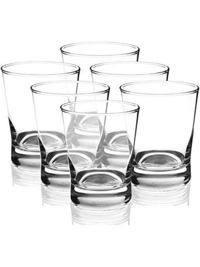 Ocean Glass 6pcs Ethan Double Rock 360ml Whisky Tumbler 1B21413L