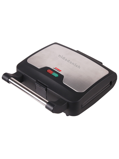 VON Sandwich Maker 760W 4in1 Sandwich, Grill, Waffle & Donut, High Quality Non-Stick Plates, Auto Temperature Control VSSP 8A MCX