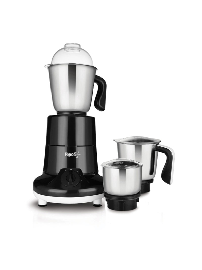 Pigeon Mixer Grinder 750w Stainless Steel Jar Copper Motor Removable Jar Compact design 1.5L 1.0L 0.4L Jars Especial