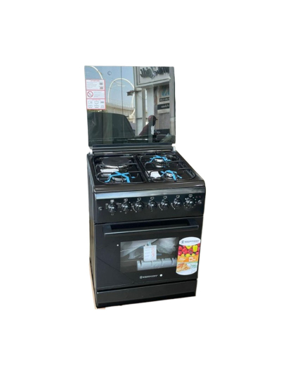 Westpoint Standing Cooker 60x60 3 Gas Burnerr 1 Electric Plate Electric Oven with Grill WCER6631E0SN