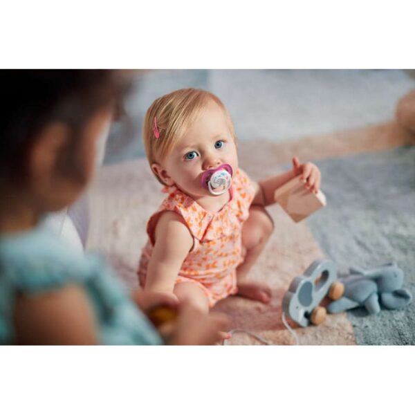 Philips Avent Soother Ultra Air Animals for Girl 6-18m 2's 080/08 - Image 6