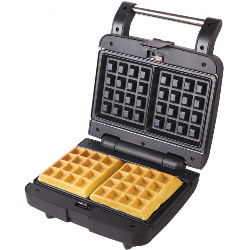 VON Sandwich Maker 760W 4in1 Sandwich, Grill, Waffle & Donut, High Quality Non-Stick Plates, Auto Temperature Control VSSP 8A MCX - Image 3