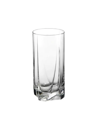 Pasabahce Luna Tumbler Glasses 390cc V Block Antimicrobial Technology 6pcs 42358