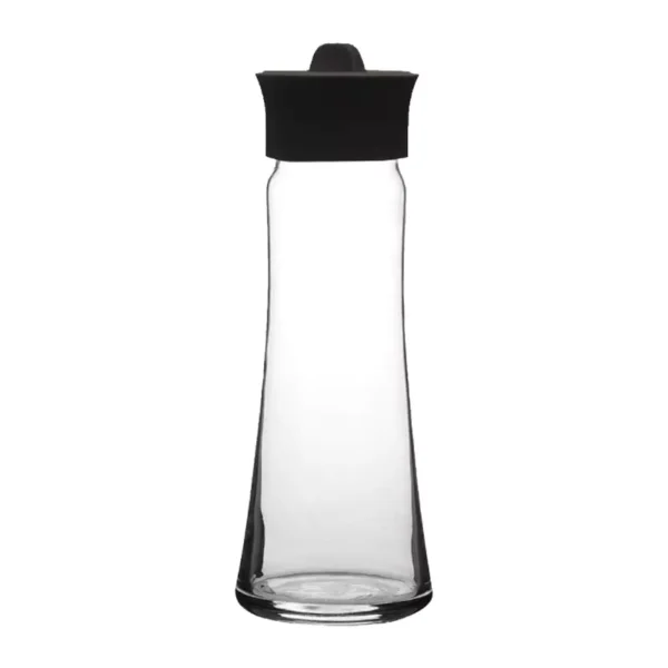 Pasabahce Carafee Basic Decor with Black Lid 1Ltr 43234 - Image 2