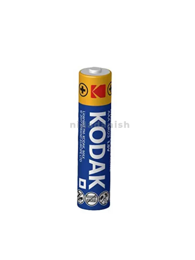 Kodak Max Super Alkaline Battery AAA 2Pcs Per Pack (Pack of 10Pcs)