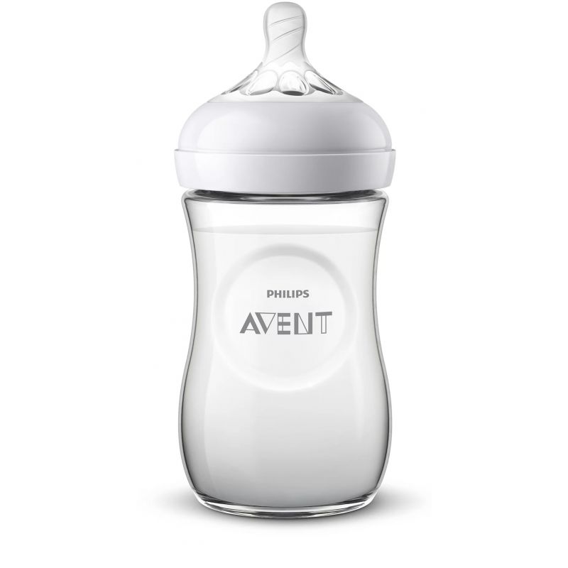 Philips Avent Bottle Natural Dragon 260ml/9oz 2 Holes 1m+ 070/24 - Image 3
