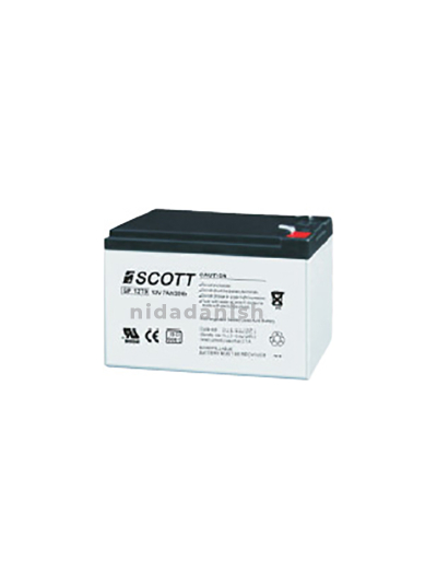 Scott Battery 12V 7AH SP1270