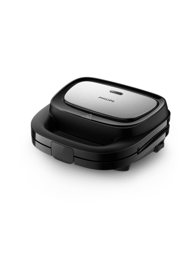 Philips 3in1 Sandwich, Panini & Waffle Maker 5000 Series 750W with Removable Nonstick Plates HD2350/80