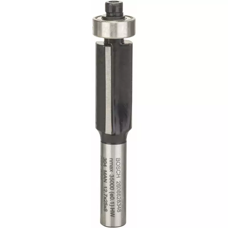 Bosch Laminate Trim Bit 8mm, 12.7 x 25.4 x 68mm 2608628348 - Image 2