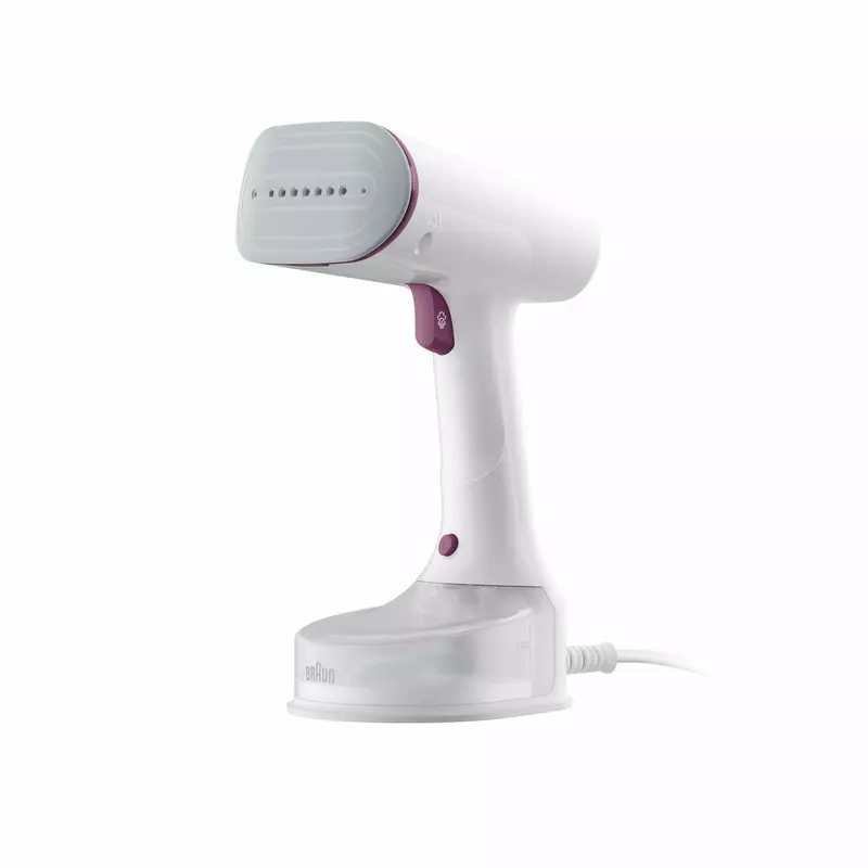 Braun Garment Steamer 1200W 150ML QuickStyle 5, with Dual Heated Free Glide 3D Plate Fast Heating Vertical Steamer, Steam 22 g/min13850000-GS5011PU - Image 8