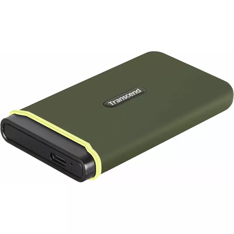 Transcend 2TB Portable External SSD - Rugged Shield Design, Gen 2x2 USB Type-C, Up to 2000 MB/s Transfer Speeds, TS2TESD380C. - Image 2
