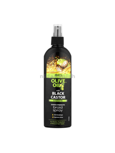 ORS Black Castor Braid Spray 250ml