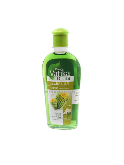 Dabur Cactus Hair Oil Natural Moisturizing, Strengthening & Hair Oil Serum for Healthy Scalp, Nourishing Hair Oil for Soft, Manageable, Smooth & Silky Hair, 200ml (Pack of 6)