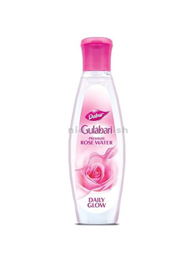 Dabur Gulabari Rose Water With No Paraben, Cleanses, Hydrates & Moisturises Skin, Balances & Restores Skin's pH Levels, For All Skin Types 250ml (Pack of 6)