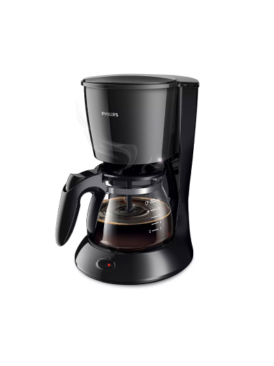 Philips Coffee Maker 750W 1.2L Glass Jug 7 Cups No Filter HD7432