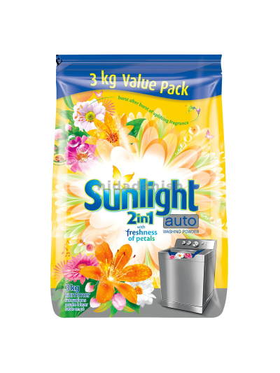 Sunlight Washing Machine Detergent 2in1 Auto 3kg