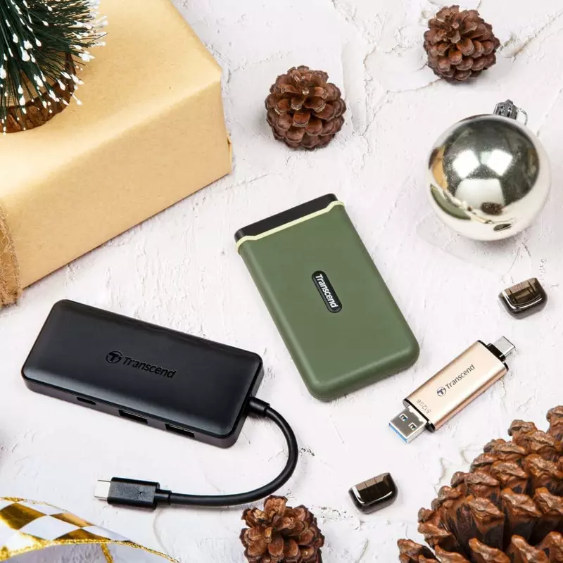 Transcend 2TB Portable External SSD - Rugged Shield Design, Gen 2x2 USB Type-C, Up to 2000 MB/s Transfer Speeds, TS2TESD380C. - Image 3