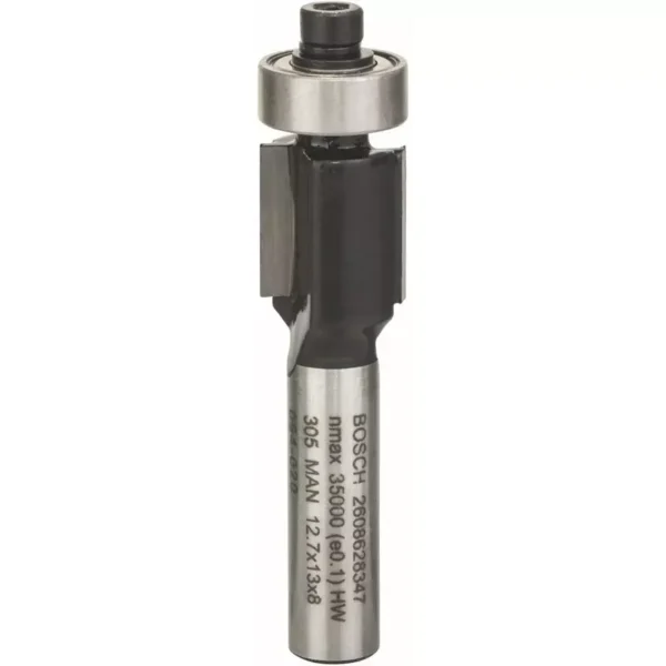 Bosch Laminate Trim Bit 8mm, 12.7 x 13 x 56mm 2608628347 - Image 2