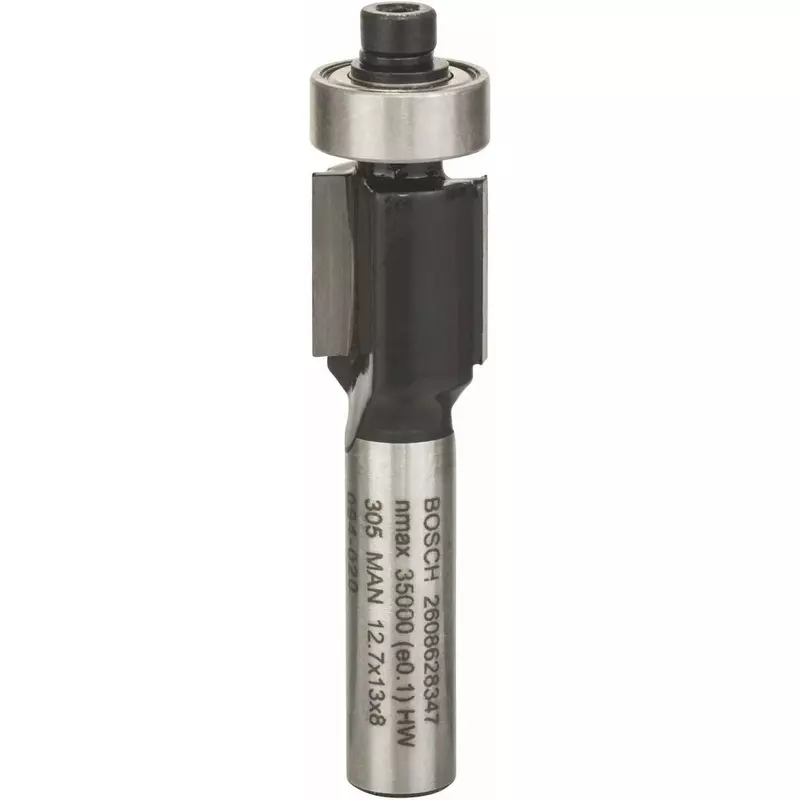 Bosch Laminate Trim Bit 8mm, 12.7 x 13 x 56mm 2608628347 - Image 2