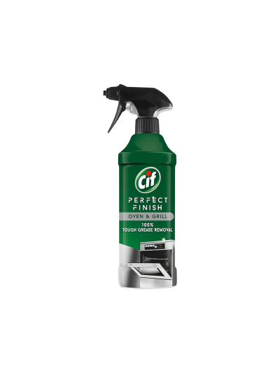 Cif Perfect Finish Oven & Grill Cleaner Spray, 100% Tough Grease Removal, Suitable for Chimney, Gas Stove 435ml CIFSOG