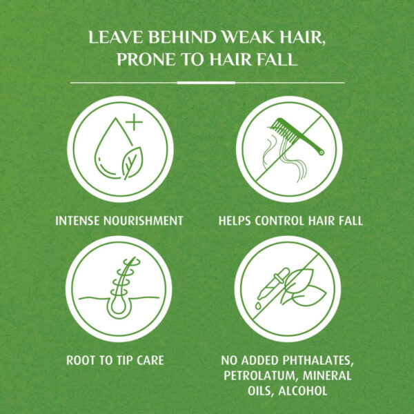 Vatika Conditioner Hair Fall Control, Natural Moisturizing Hair Conditioner for Women, All Hair Types, Scalp Hydrating Moisturizer, 200ml Wild Cactus (Pack of 3) - Image 5