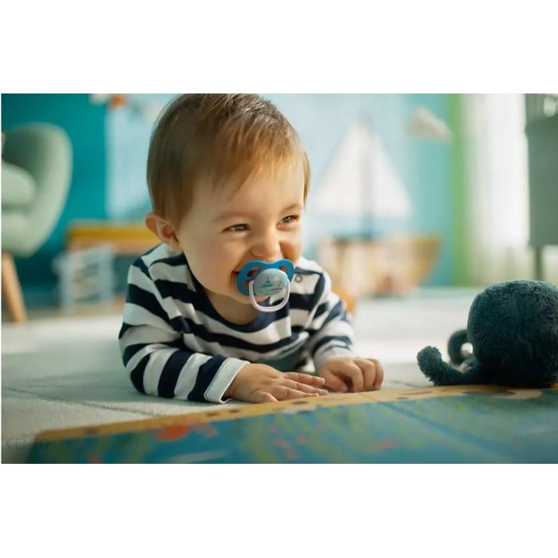 Philips Avent Soother Ultra Air Happy for Boy 6-18m 2's 080/03 - Image 3