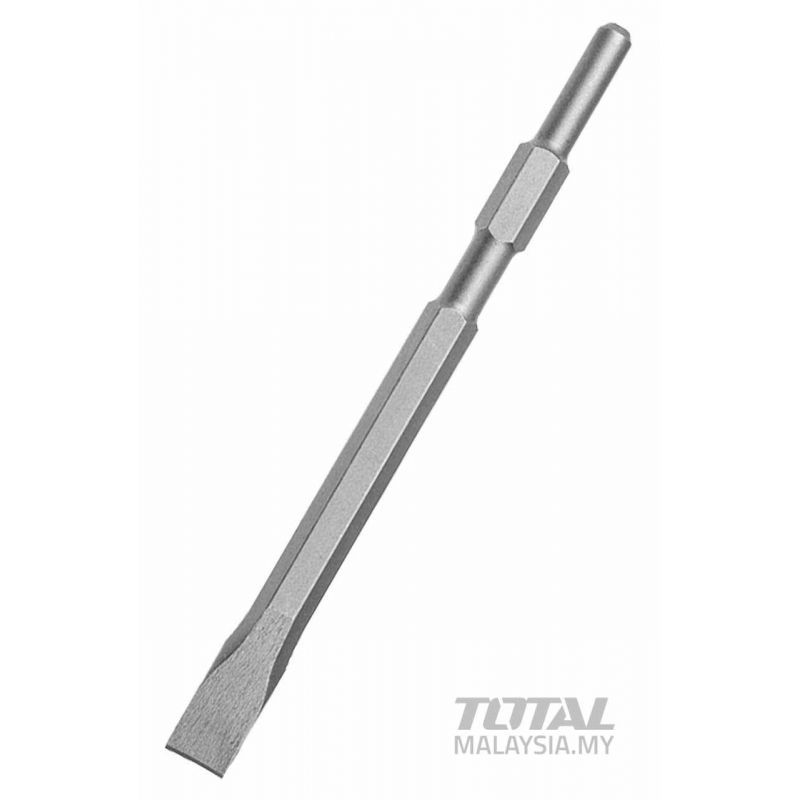 Total Hex Chisel 30 x 410 x 35mm Flat TAC1532301 - Image 2